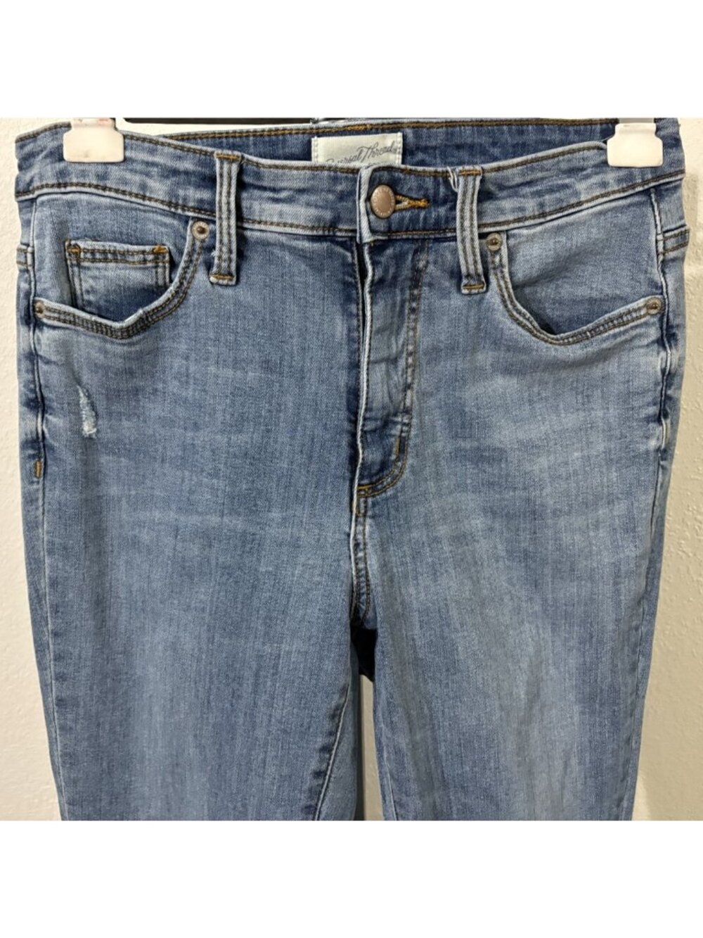 Universal Thread Womens Mid Rise Skinny Jeans Stretch Size 6/28 R 28X28 - Picture 2 of 13